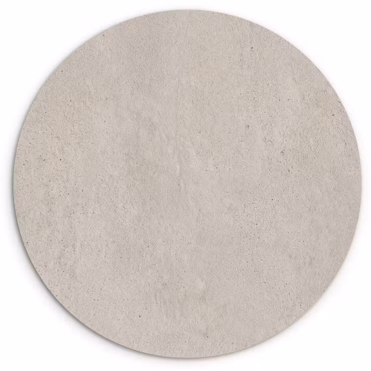 Muurcirkel - Textuur - Effen - Abstract - Beige — 1