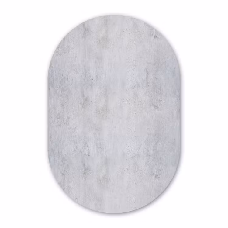 Muurovaal aluminium - Beton - Textuur - Achtergrond - Grijs - Industrieel — 1