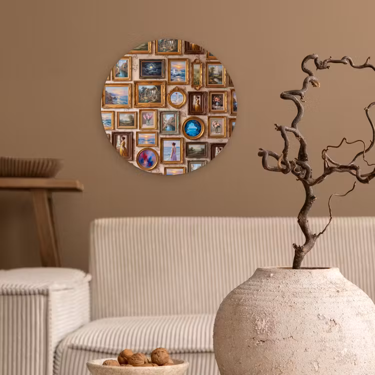 Muurcirkel - Interieur - Kunst - Collectie - Klassiek - Goud — 2