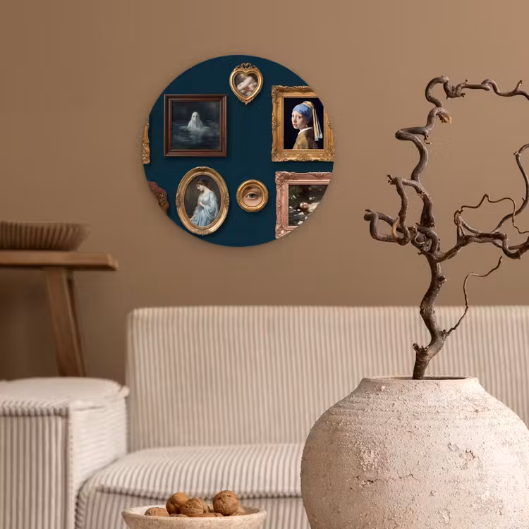 Muurcirkel - Kunst - Schilderijen - Decoratie - Klassiek - Groen — 2