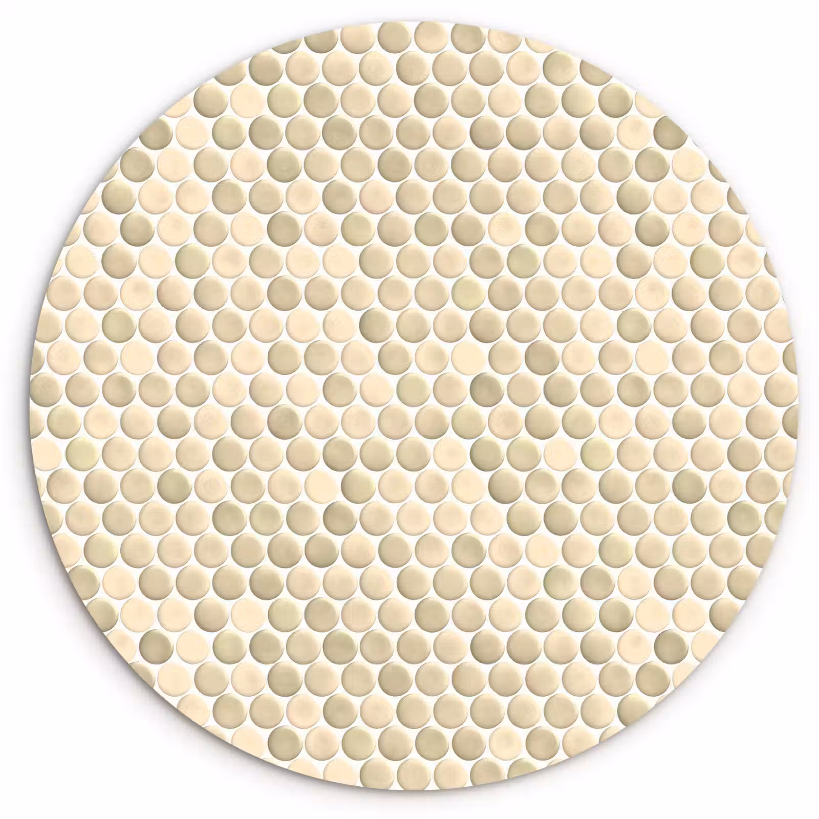 Muurcirkel - Penny - Mozaïek - Zand — 1