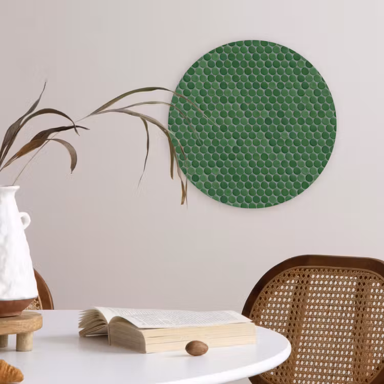 Muurcirkel - Penny - Mozaïek - Bosgroen - Green — 4