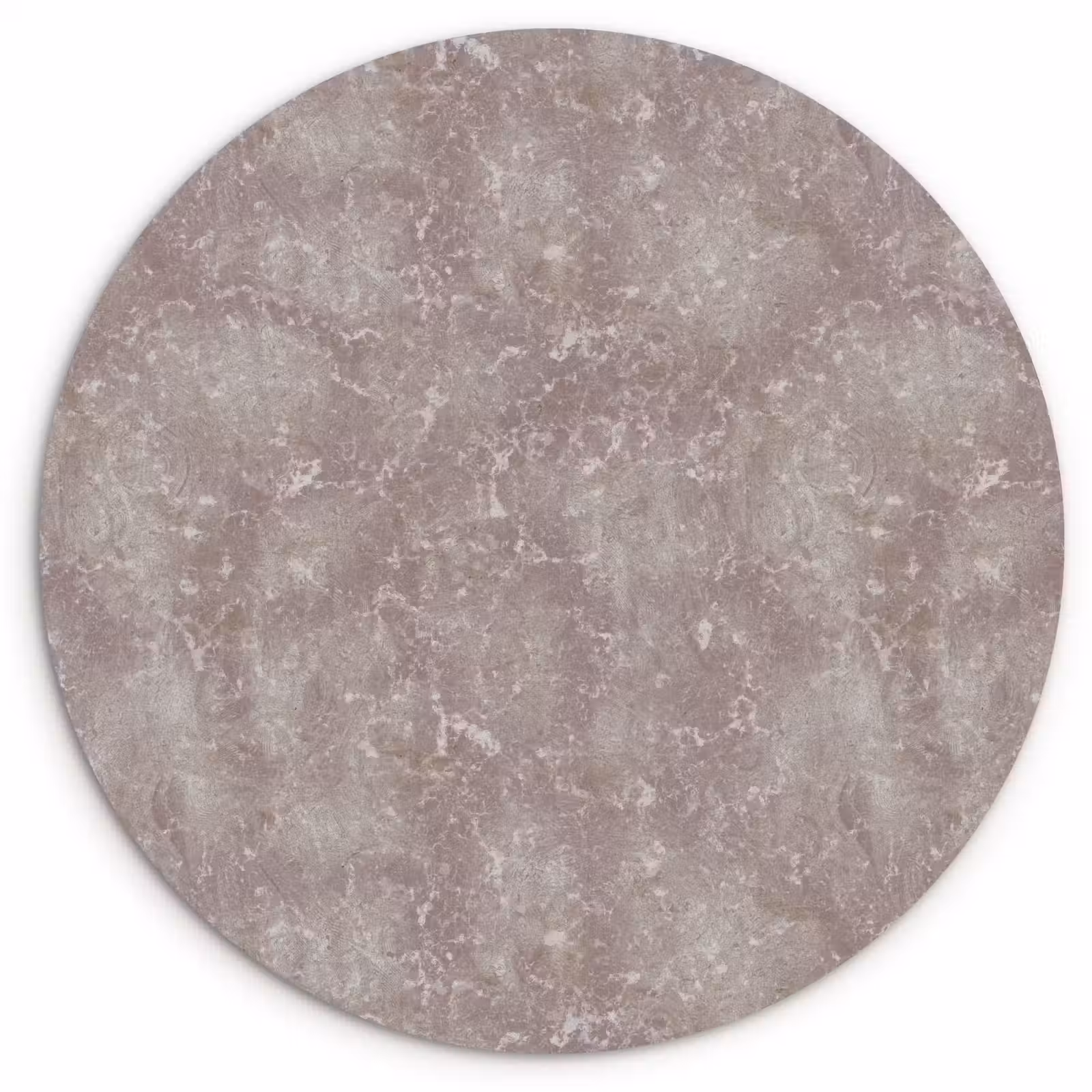 Muurcirkel - Marmer - Patroon - Mauve — 1