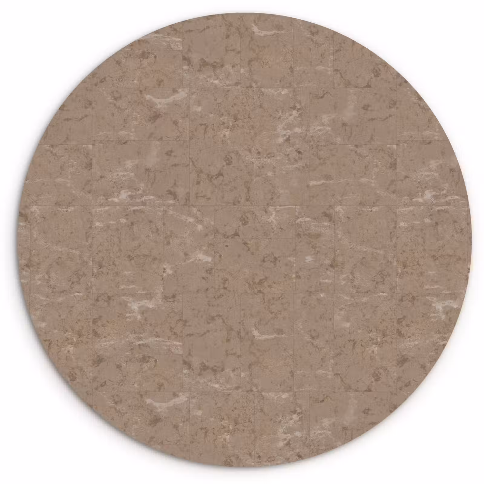 Muurcirkel - Patroon - Kalksteen - Beige — 1