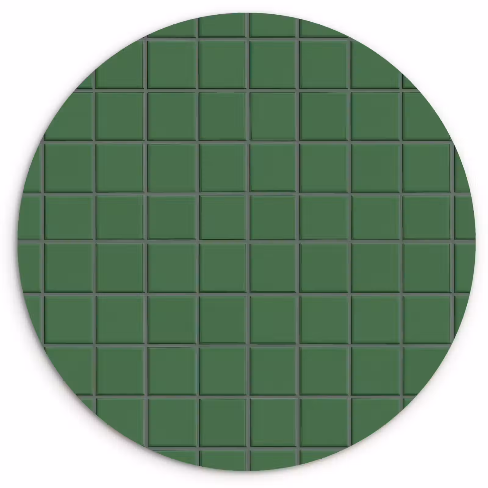 Muurcirkel - Patroon - Tegels - Groen — 1