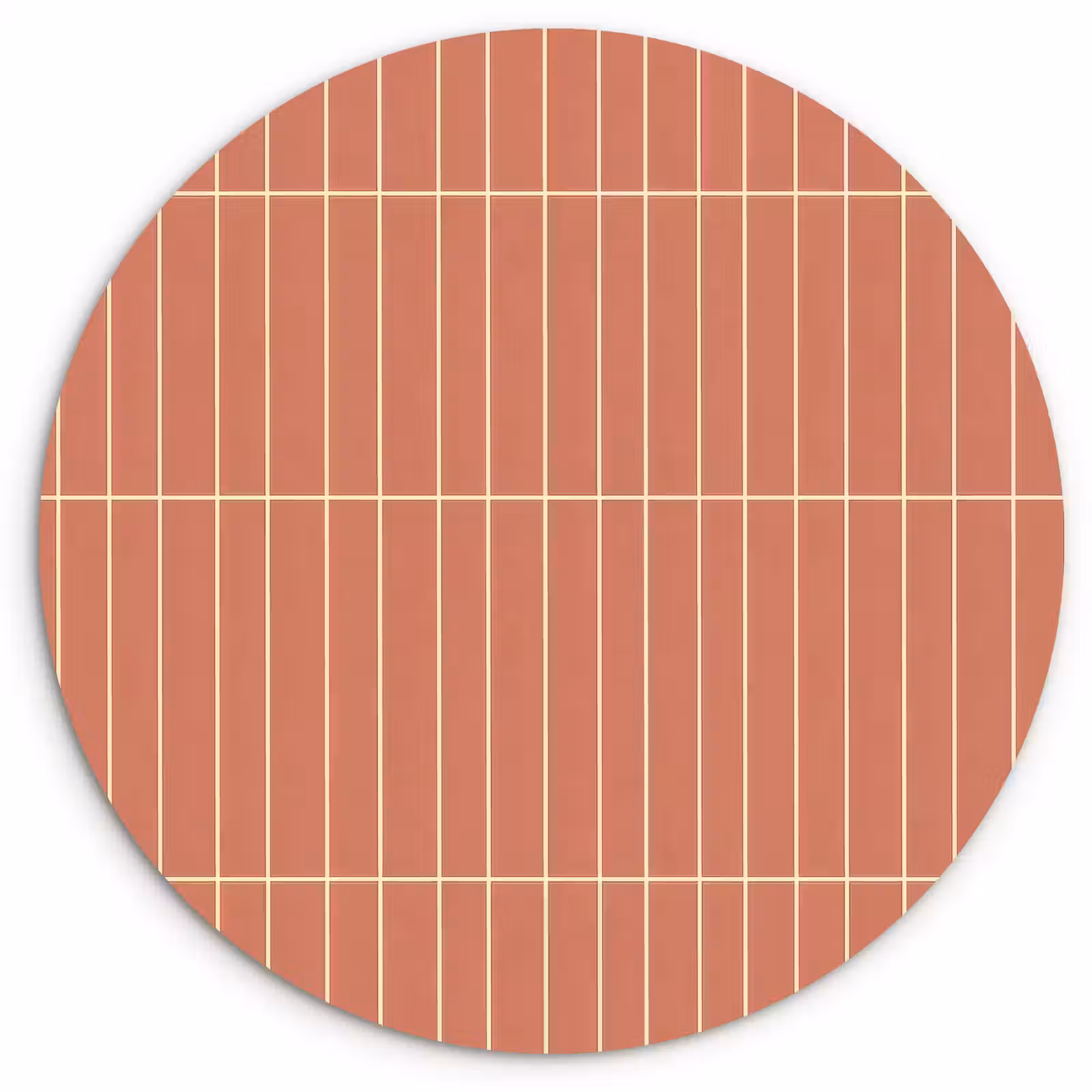 Muurcirkel - Patroon - Tegels - Terracotta — 1