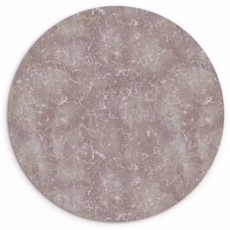 Muurcirkel - Marmer - Patroon - Mauve — 1