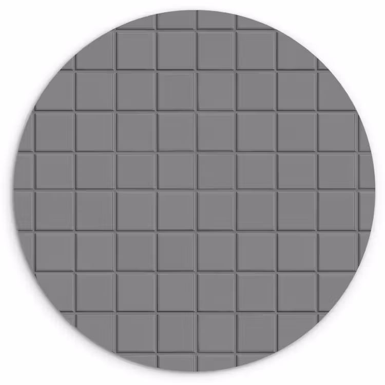 Muurcirkel - Modern - Patroon - Grijs — 1
