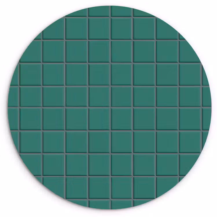 Muurcirkel - Patroon - Patroon - Smaragd — 1