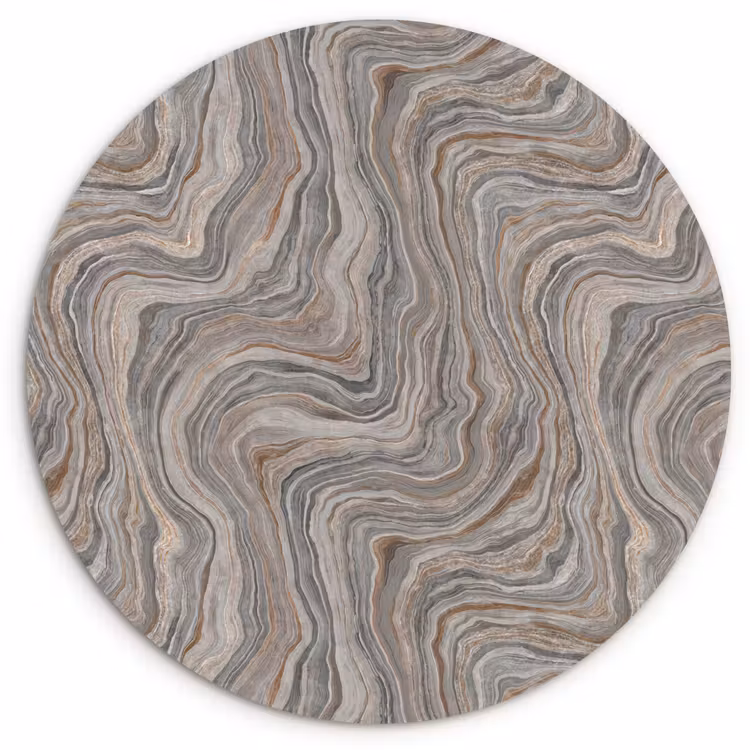 Muurcirkel - Patroon - Textuur - Grijs — 1