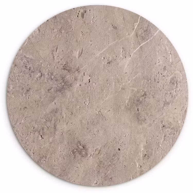 Muurcirkel - Textuur - Steen - Patroon - Rustiek - Beige — 1
