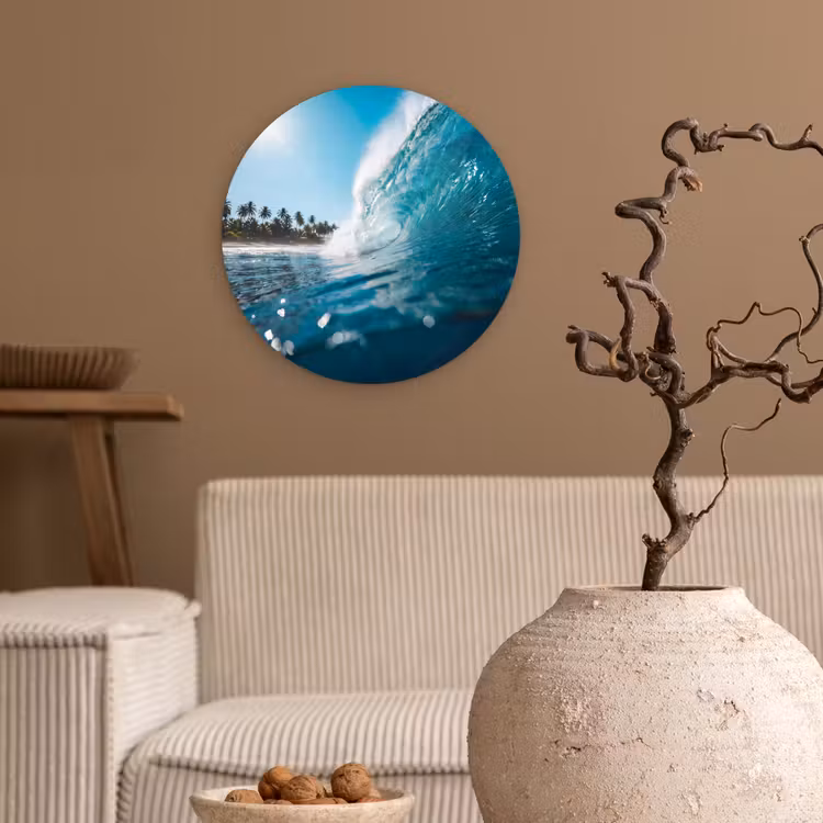 Muurcirkel - Oceaan - Golf - Strand - Natuur - Blauw — 2