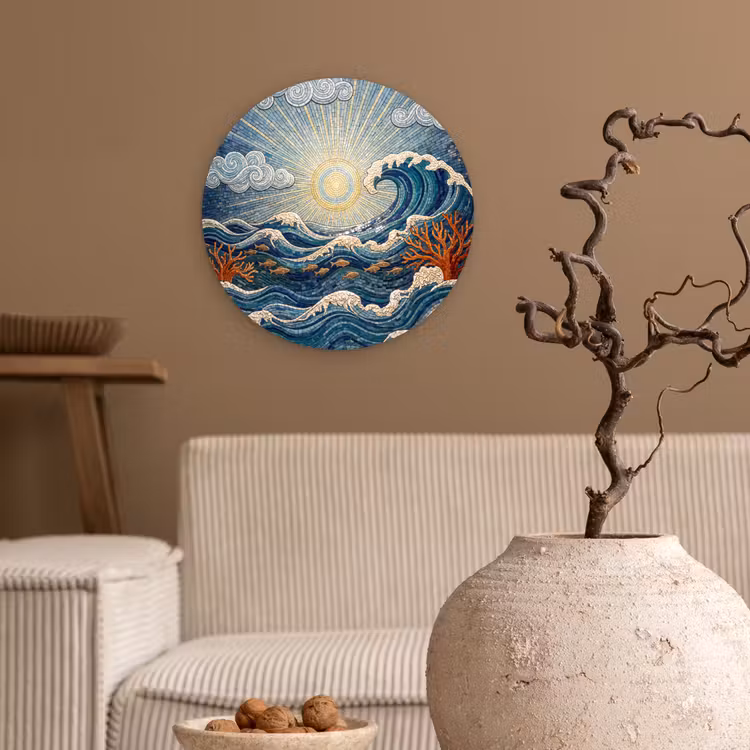 Muurcirkel - Onderwater - Koraal - Vis - Natuur - Kunst — 2