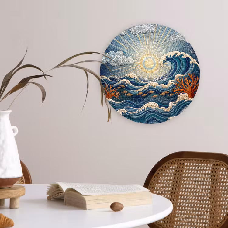 Muurcirkel - Onderwater - Koraal - Vis - Natuur - Kunst — 4
