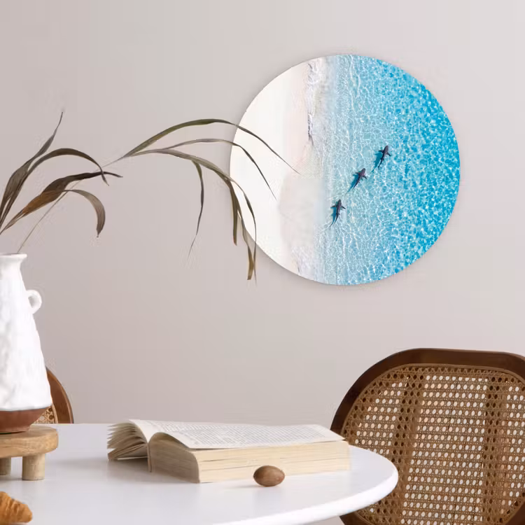 Muurcirkel - Vis - Oceaan - Strand - Turquoise - Natuur — 4