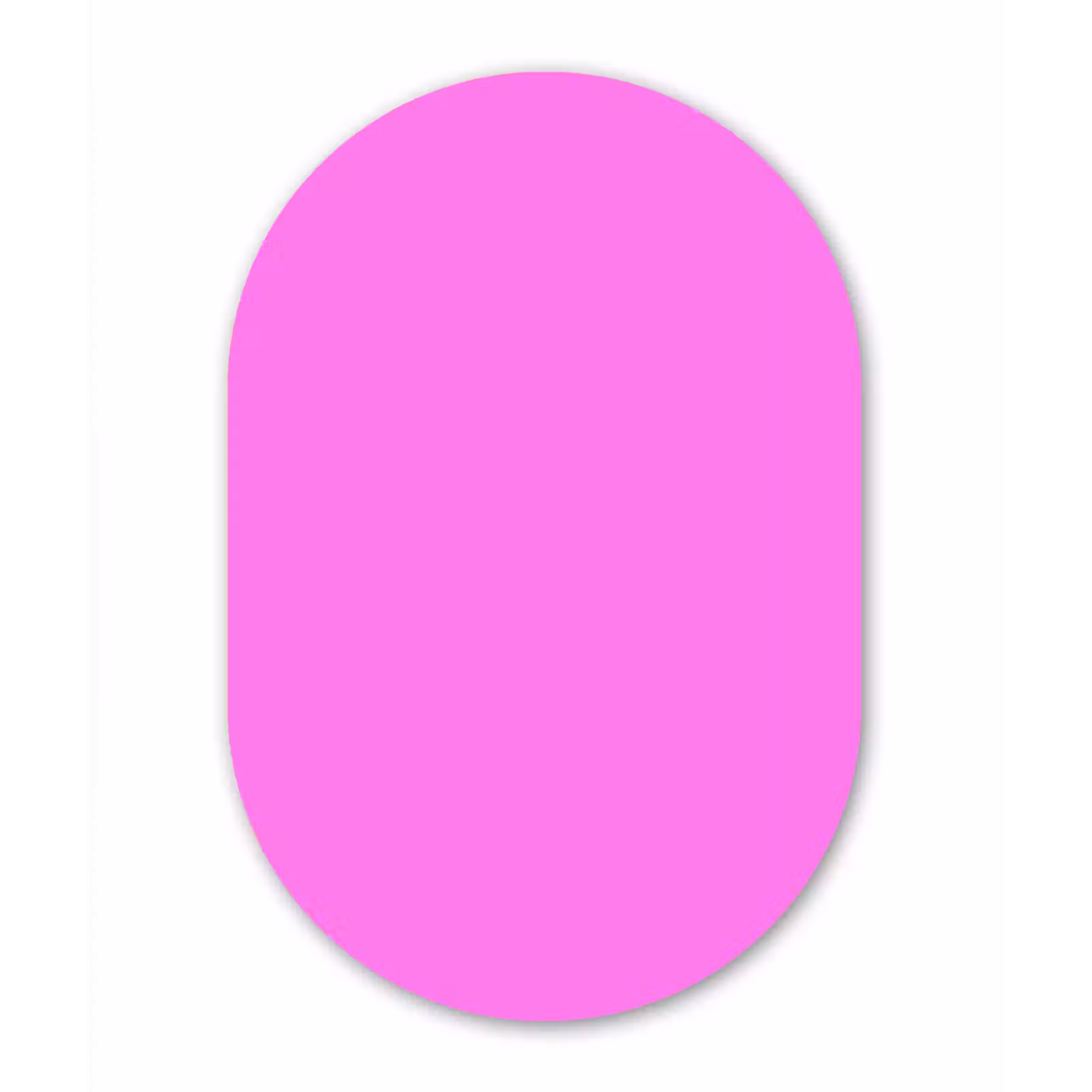 Muurovaal aluminium - Bright - Orchid - Roze — 1