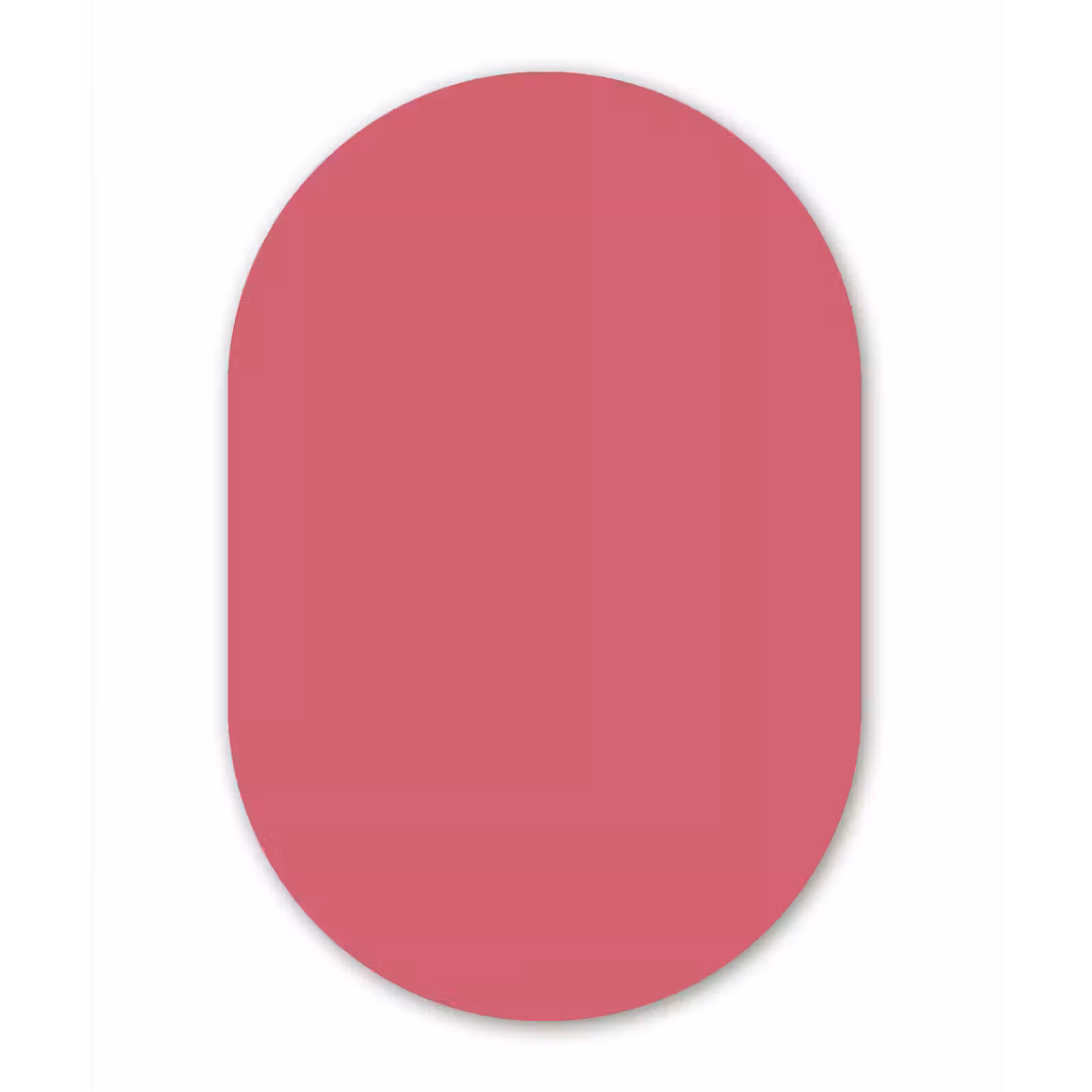 Muurovaal aluminium - Crimson - Rose - Roze — 1