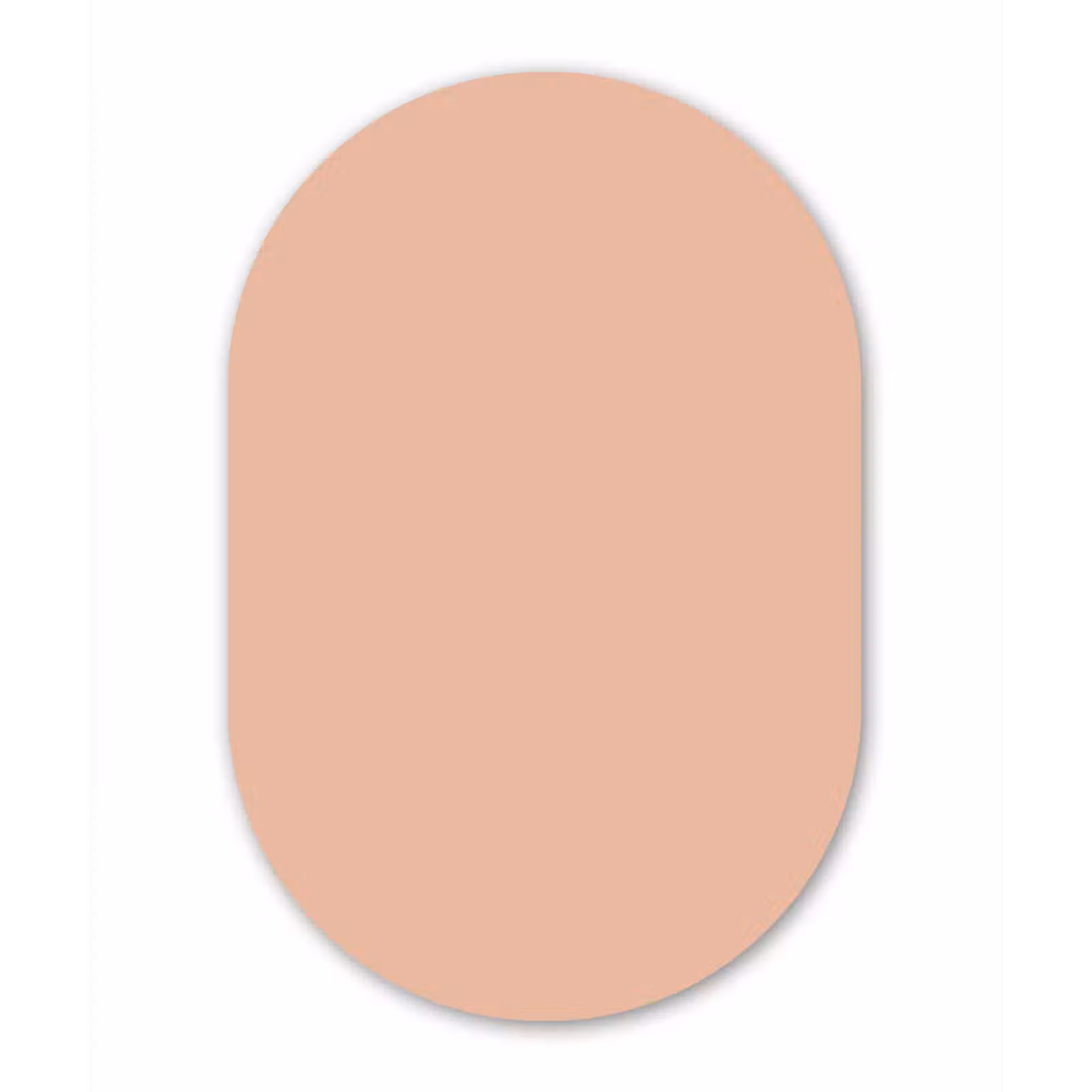 Muurovaal aluminium - Blush - Terracotta - Nude — 1
