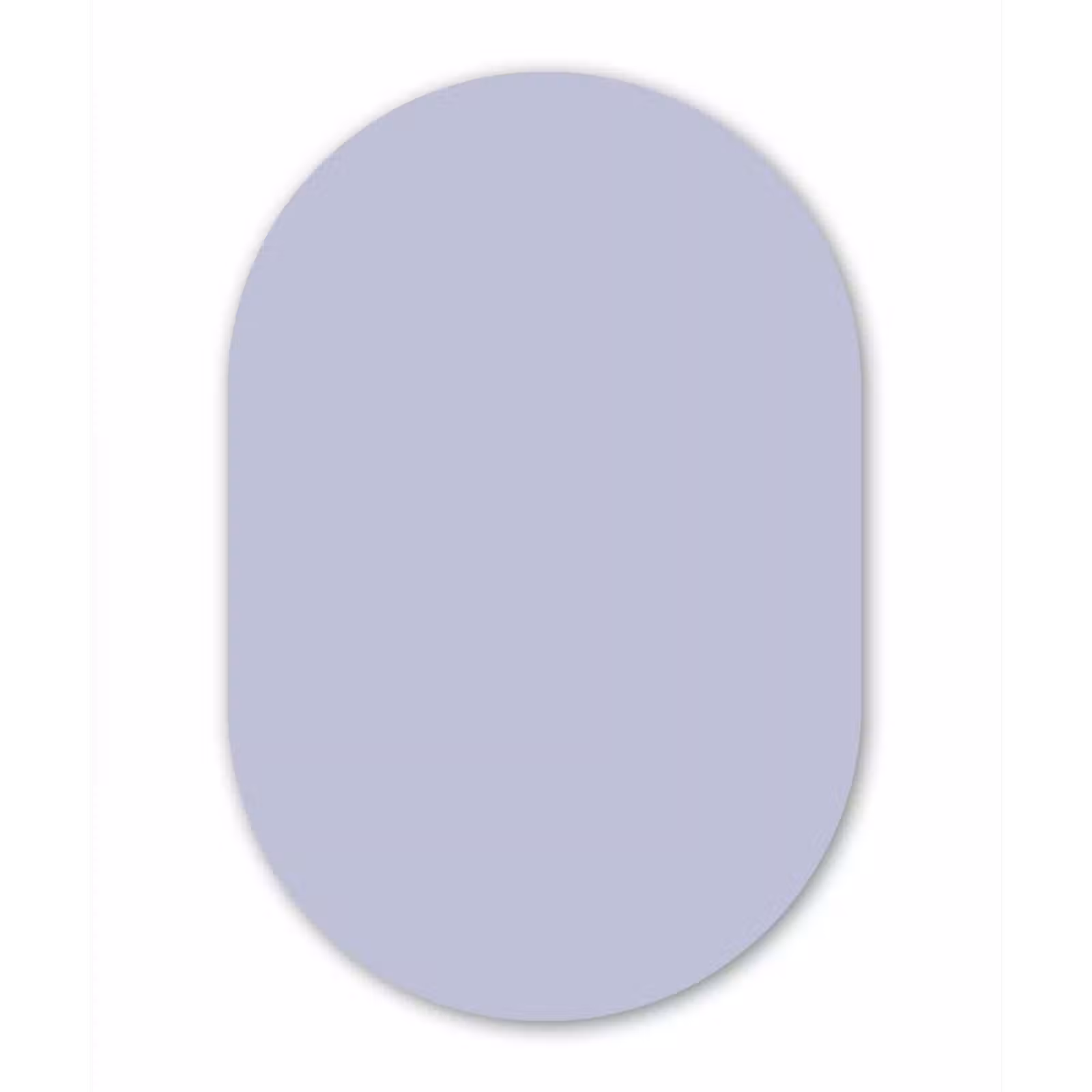 Muurovaal aluminium - Chalky - Lavender - Paars — 1