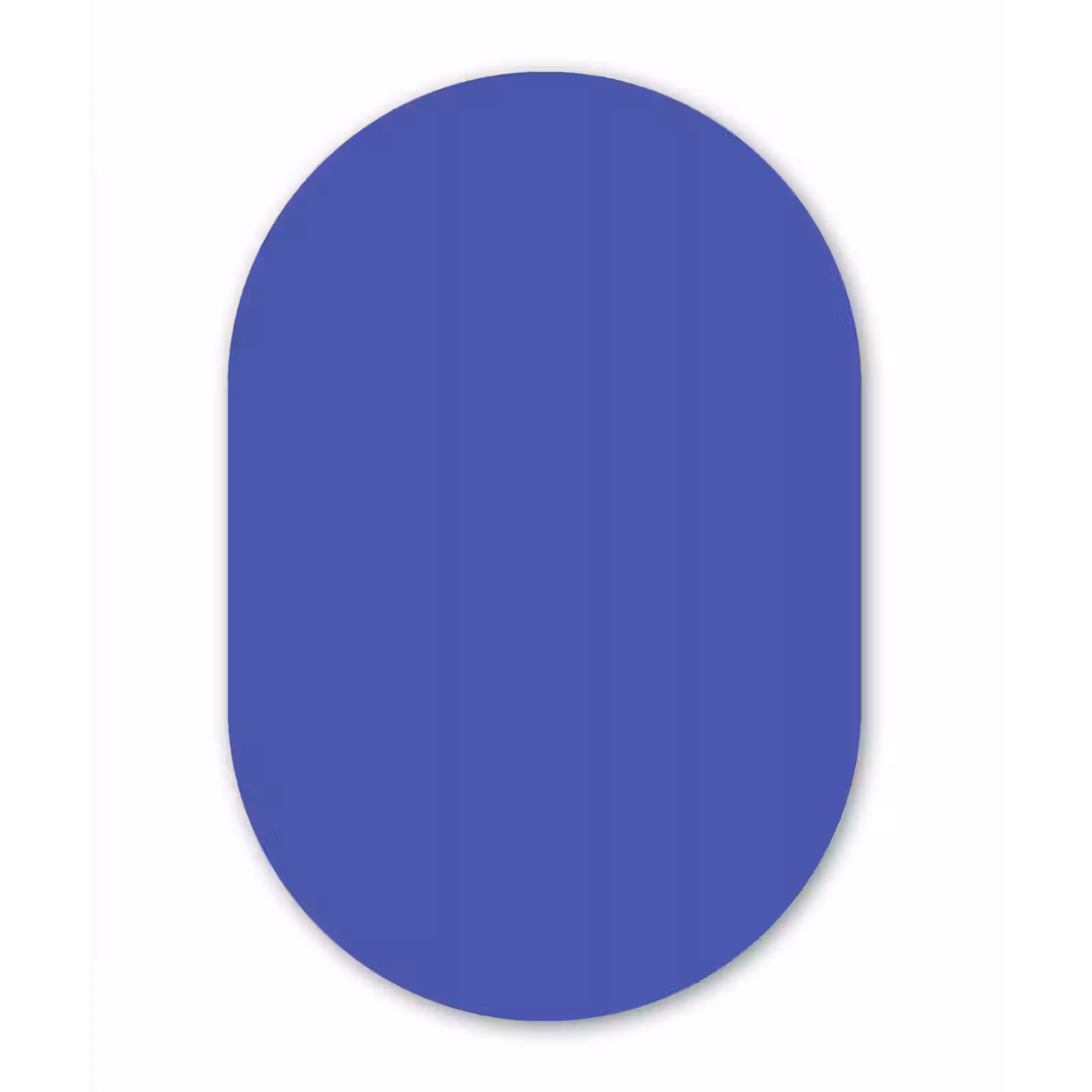 Muurovaal aluminium - Chinese - Blue - Blauw — 1