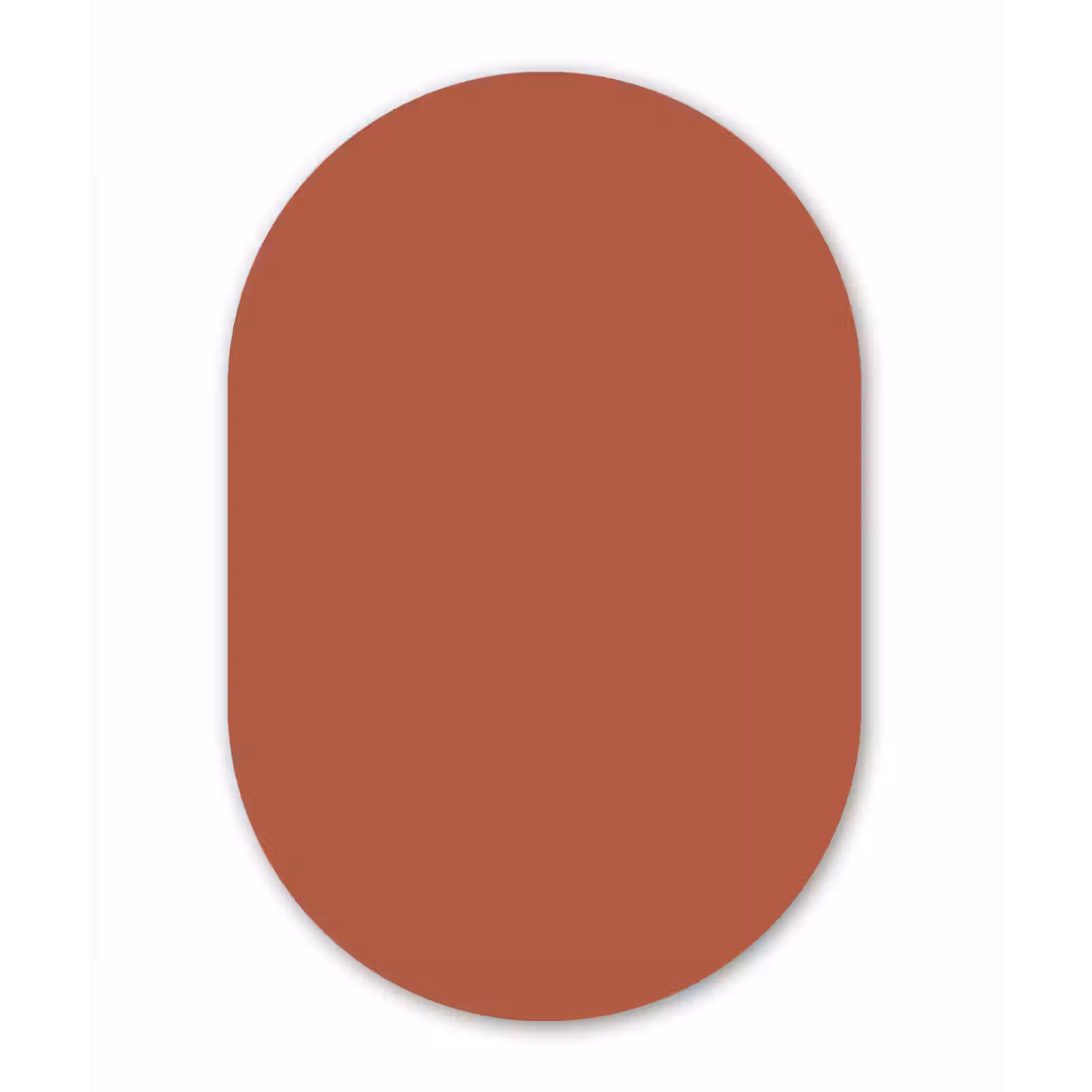 Muurovaal aluminium - Copperhead - Oranje - Bruin — 1