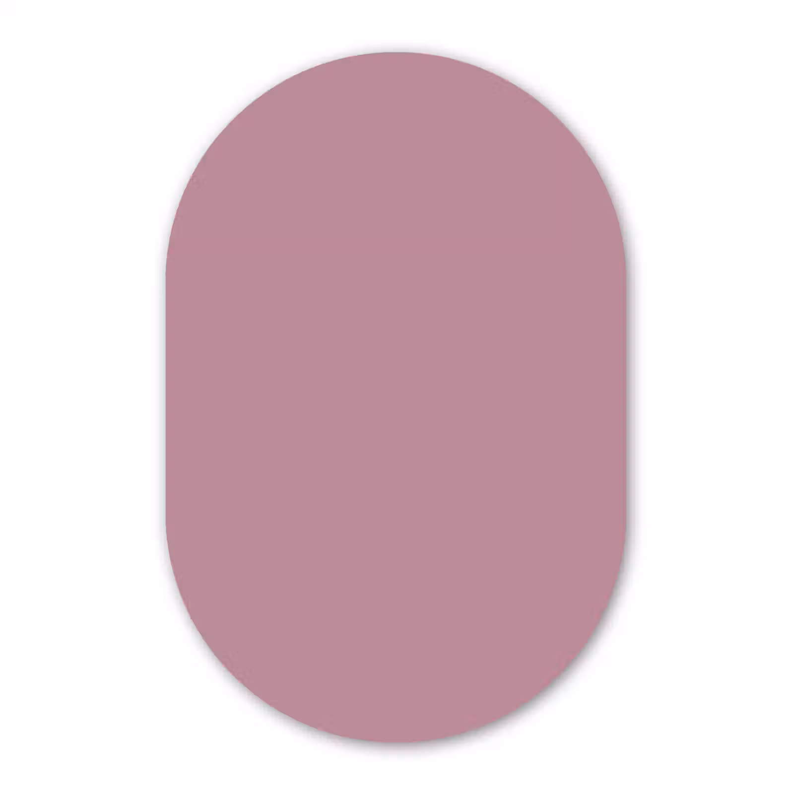 Muurovaal aluminium - Dusty - Mauve - Paars — 1