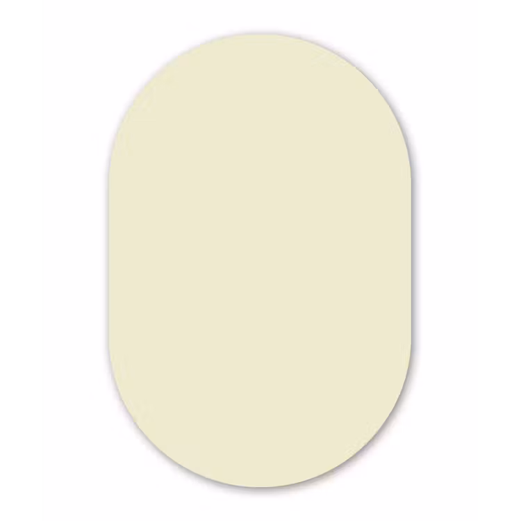 Muurovaal aluminium - Arctic - Daisy - Nude — 1
