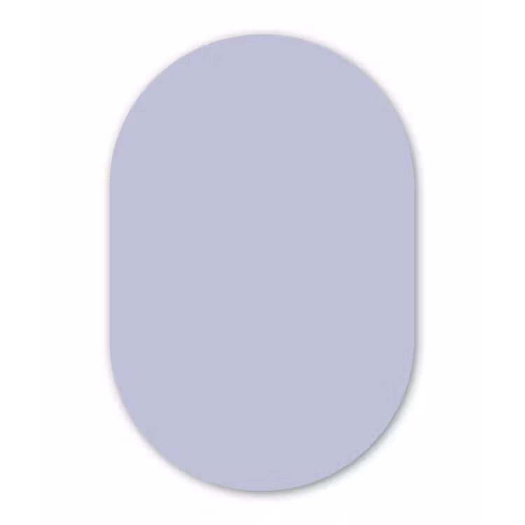 Muurovaal aluminium - Chalky - Lavender - Paars — 1
