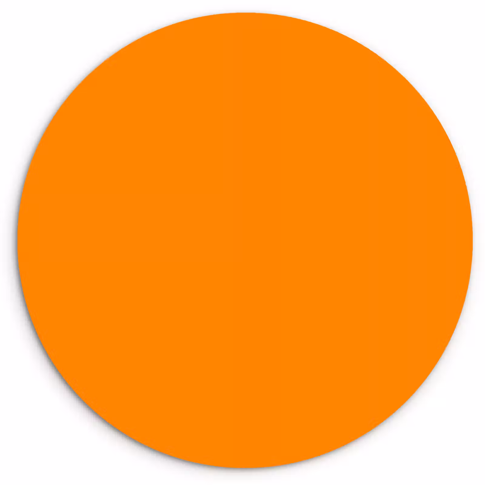 Muurcirkel - Marigold - Glow - Oranje — 1