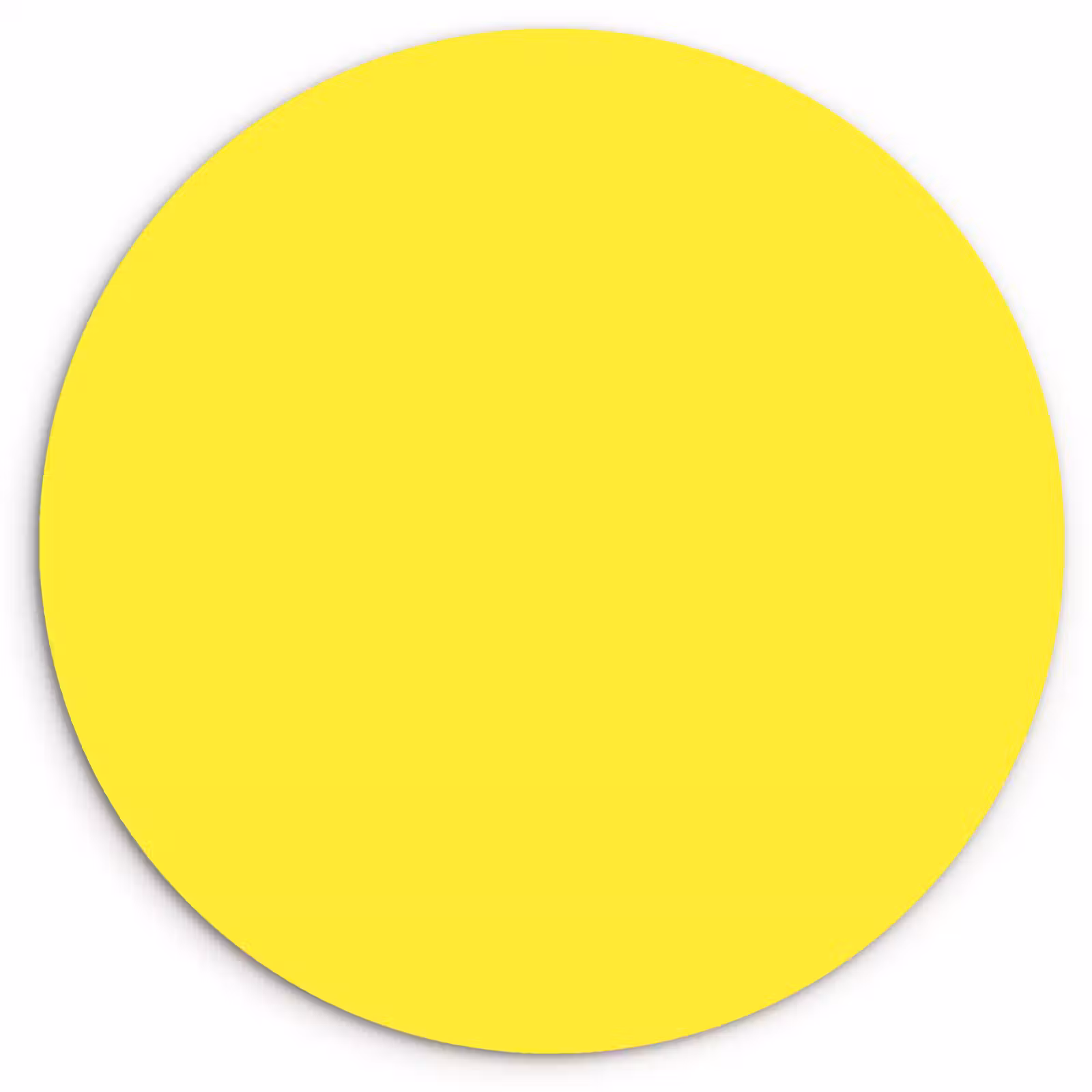 Muurcirkel - Soft - Custard - Geel — 1