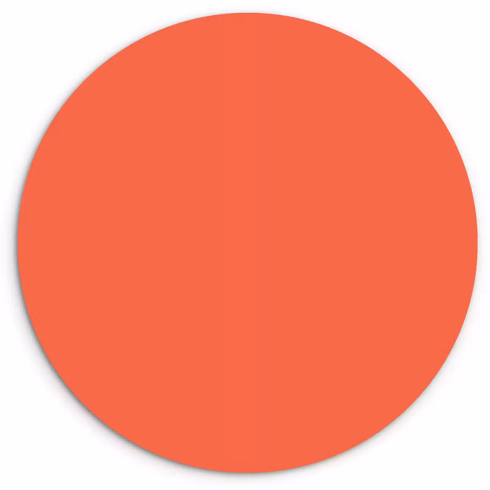 Muurcirkel - Sunset - Salmon - Oranje — 1