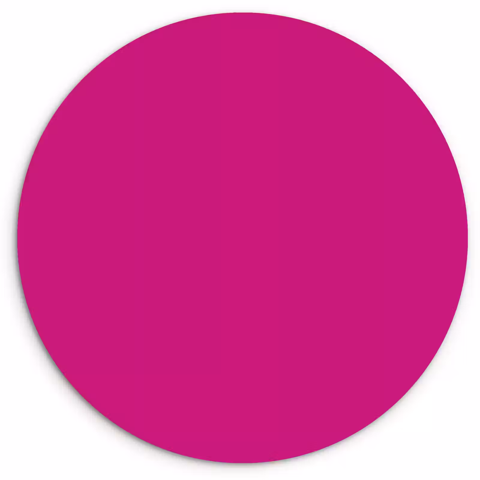 Muurcirkel - Velvet - Magenta - Roze — 1