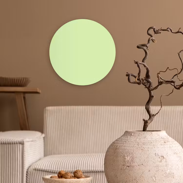 Muurcirkel - Light - Lime - Groen — 2