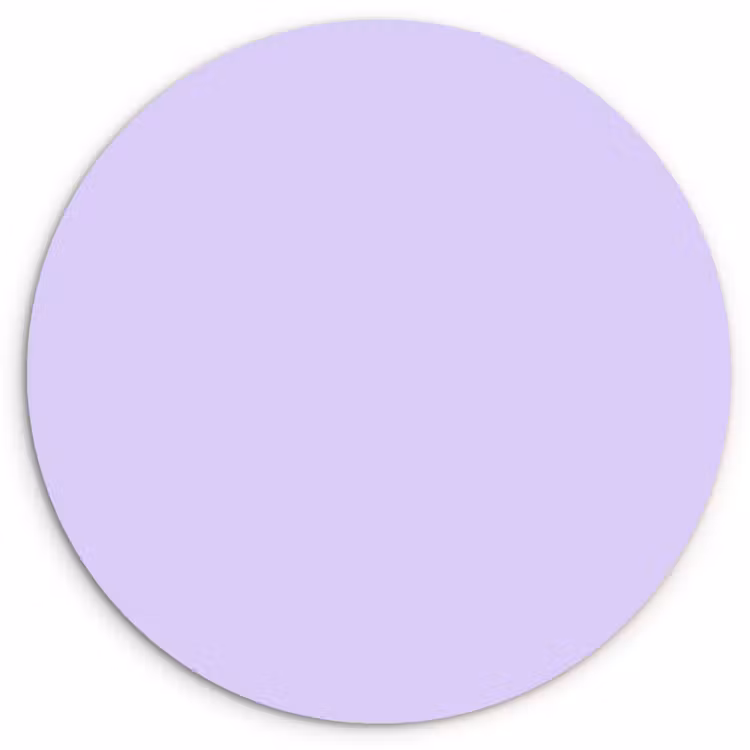 Muurcirkel - Light - Orchid - Paars — 1