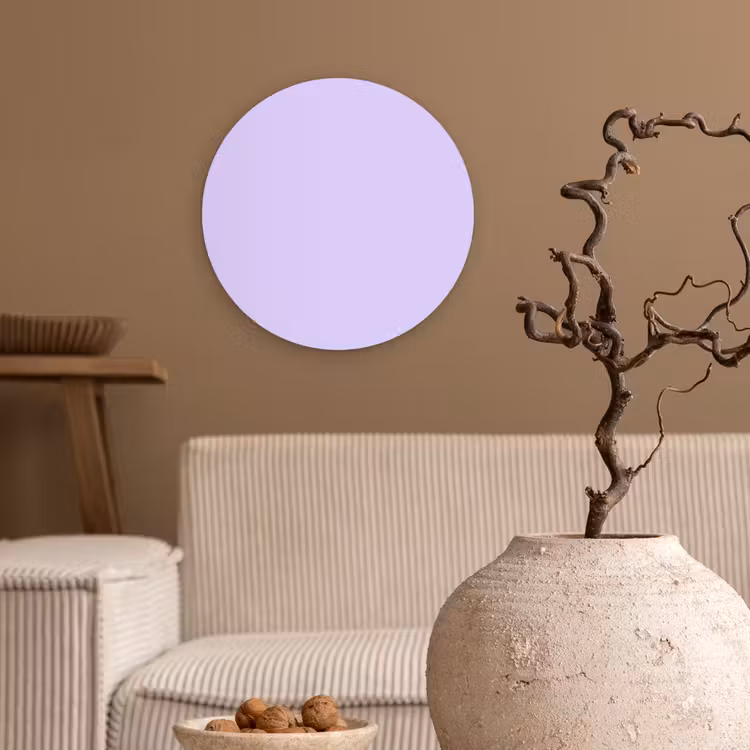 Muurcirkel - Light - Orchid - Paars — 2