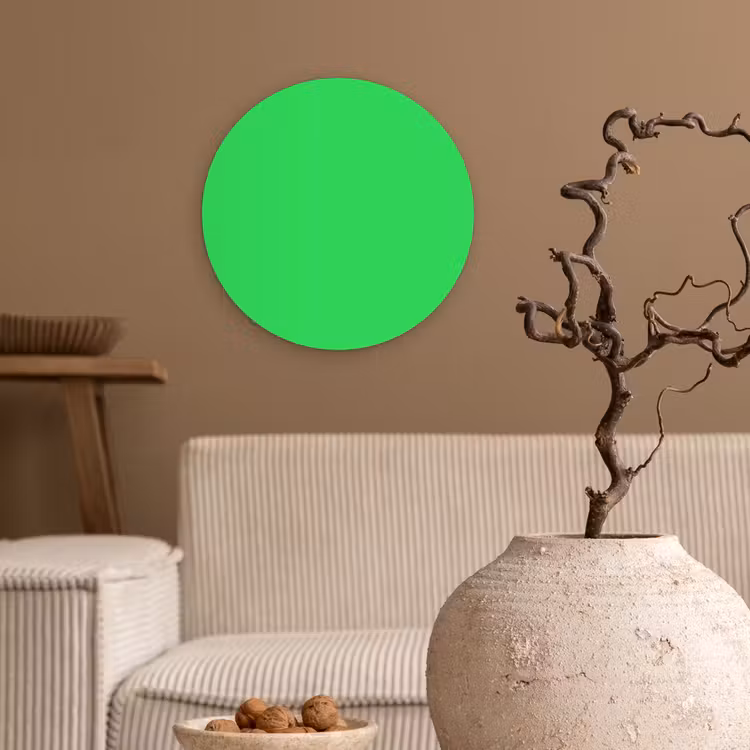 Muurcirkel - Mint - Green - Groen — 2