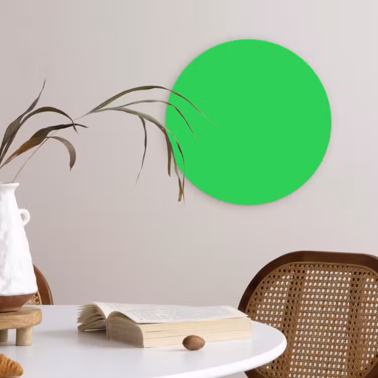 Muurcirkel - Mint - Green - Groen — 4