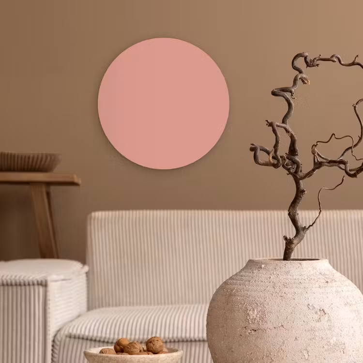 Muurcirkel - Muted - Salmon - Koraal — 2