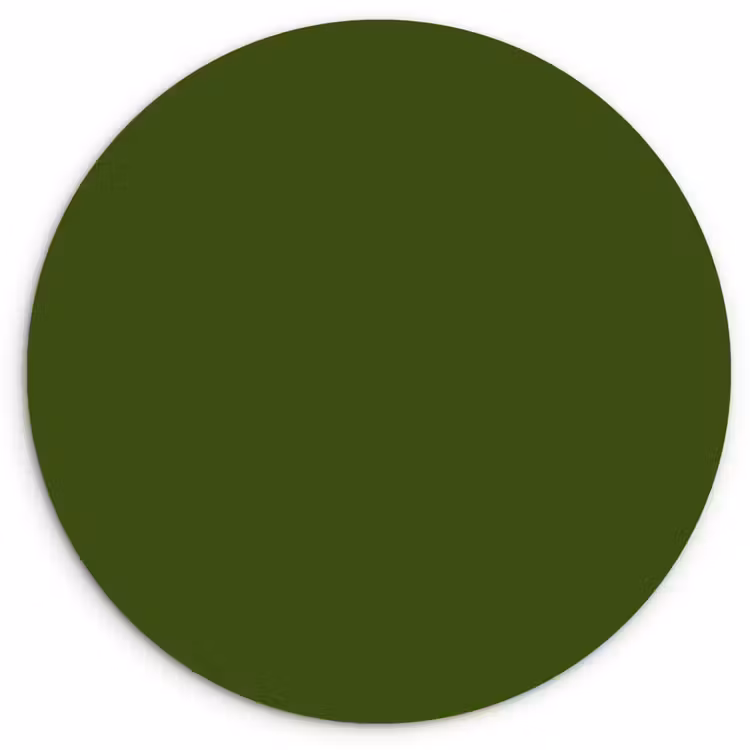 Muurcirkel - Olive - Drab - Groen — 1