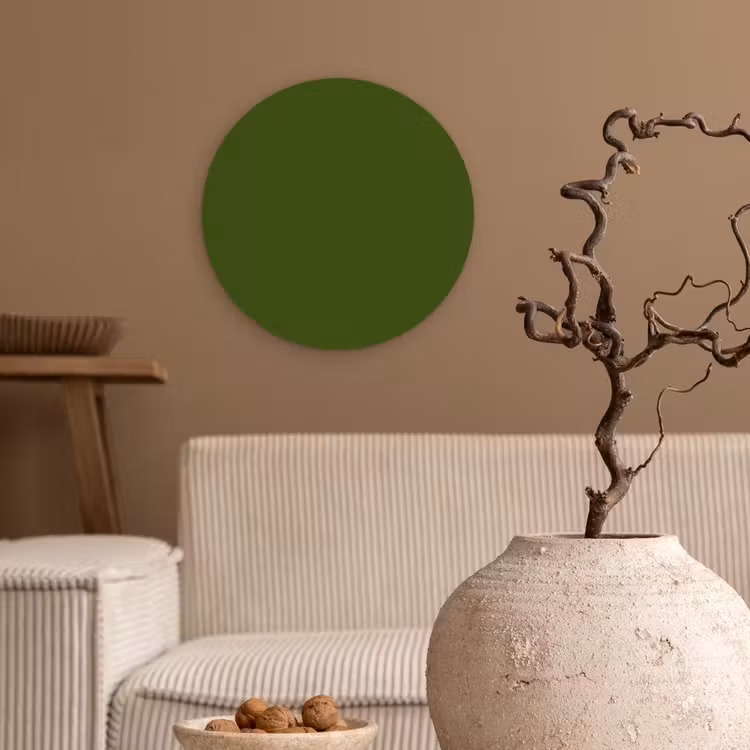 Muurcirkel - Olive - Drab - Groen — 2