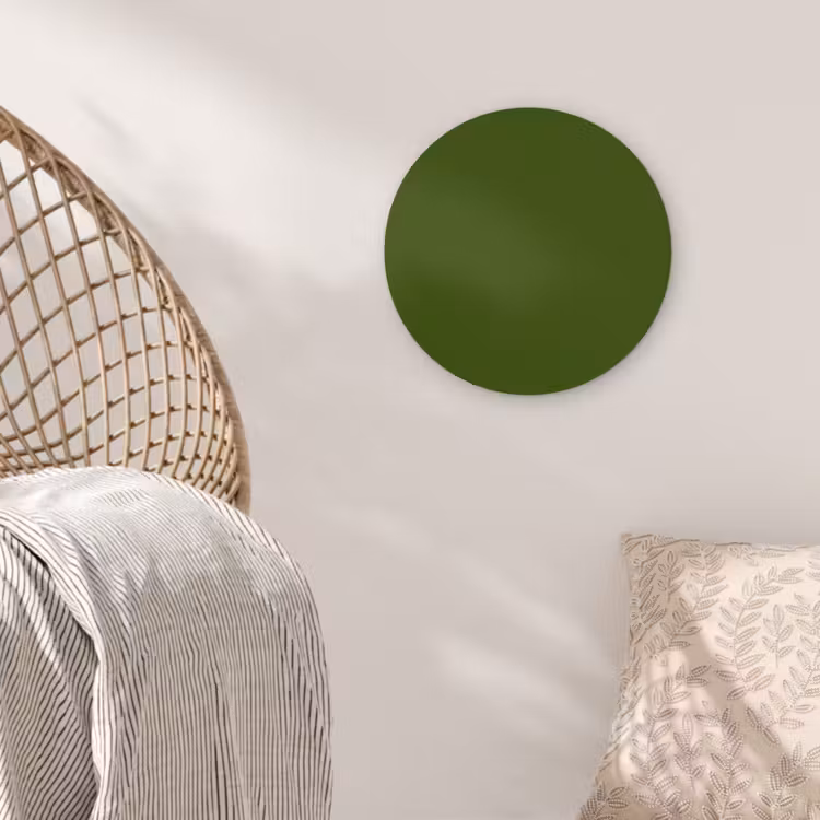 Muurcirkel - Olive - Drab - Groen — 5