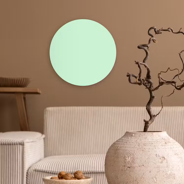 Muurcirkel - Pale - Mint - Groen — 2