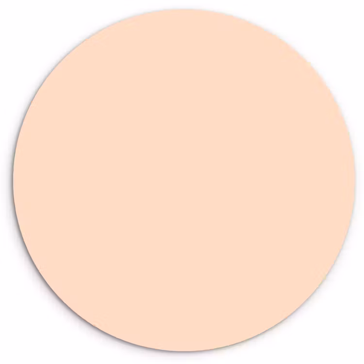 Muurcirkel - Pale - Peach - Nude — 1