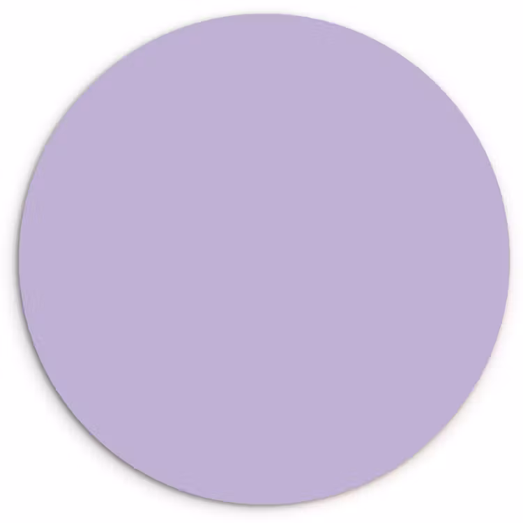 Muurcirkel - Pastel - Lilac - Paars — 1