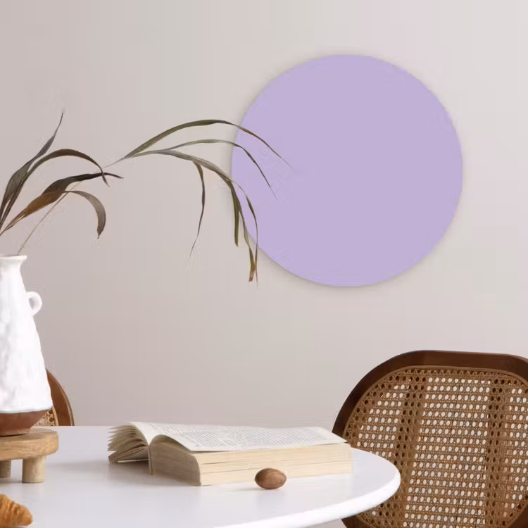 Muurcirkel - Pastel - Lilac - Paars — 4