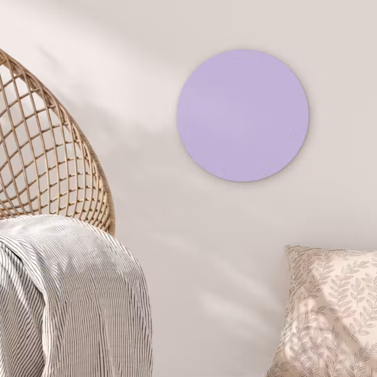 Muurcirkel - Pastel - Lilac - Paars — 5