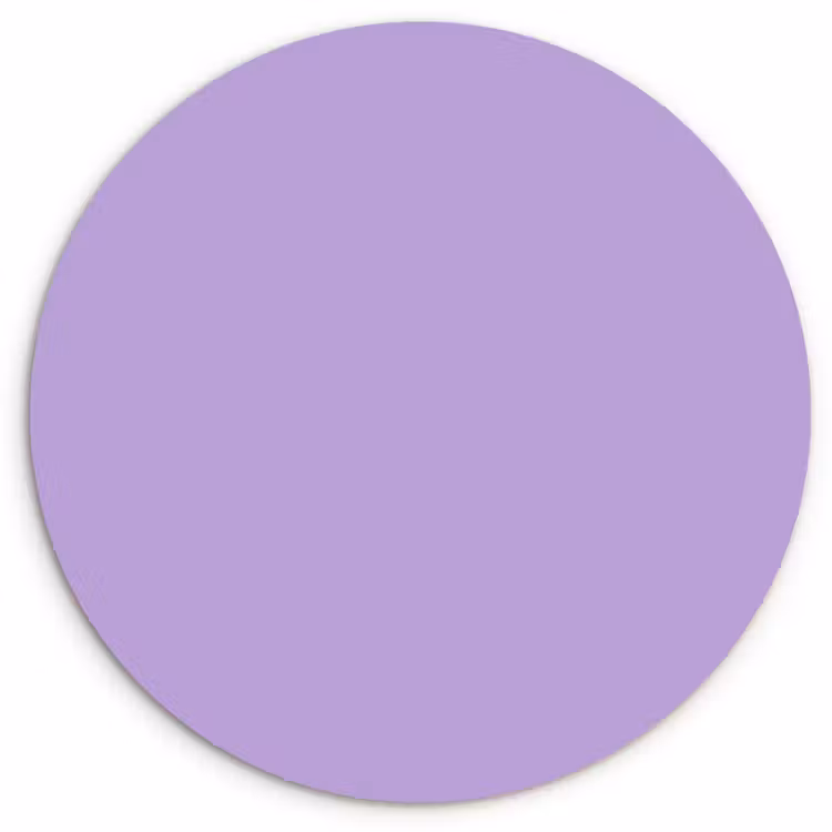 Muurcirkel - Soft - Lavender - Paars — 1