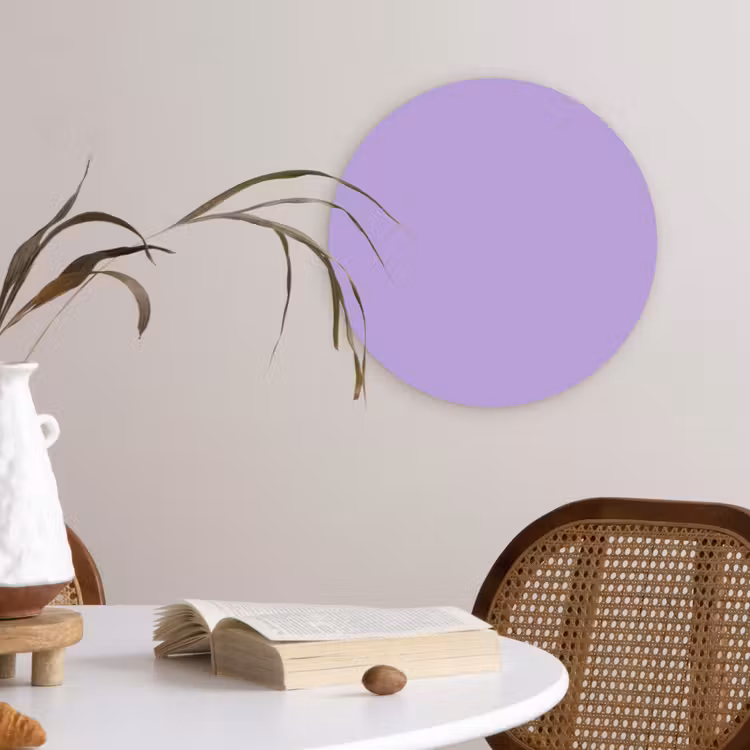Muurcirkel - Soft - Lavender - Paars — 4