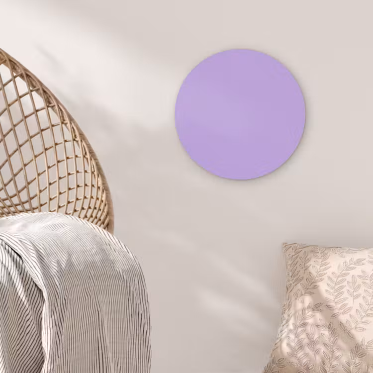 Muurcirkel - Soft - Lavender - Paars — 5