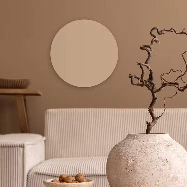 Muurcirkel - Soft - Taupe - Bruin — 2